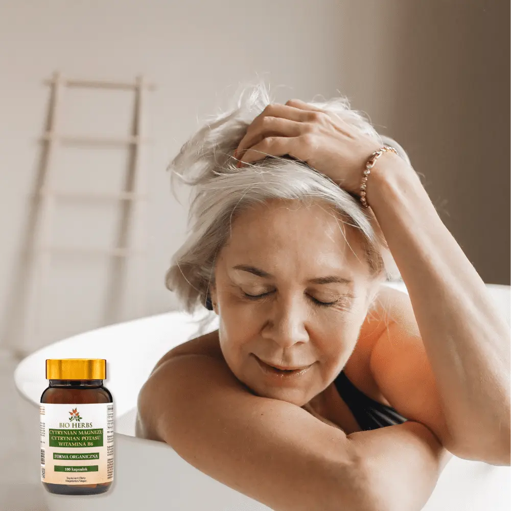 Cytrynian Magnezu + Cytrynian Potasu + Witamina B6 BioHerbs – dla energii i dobrego samopoczucia — miniatura 3