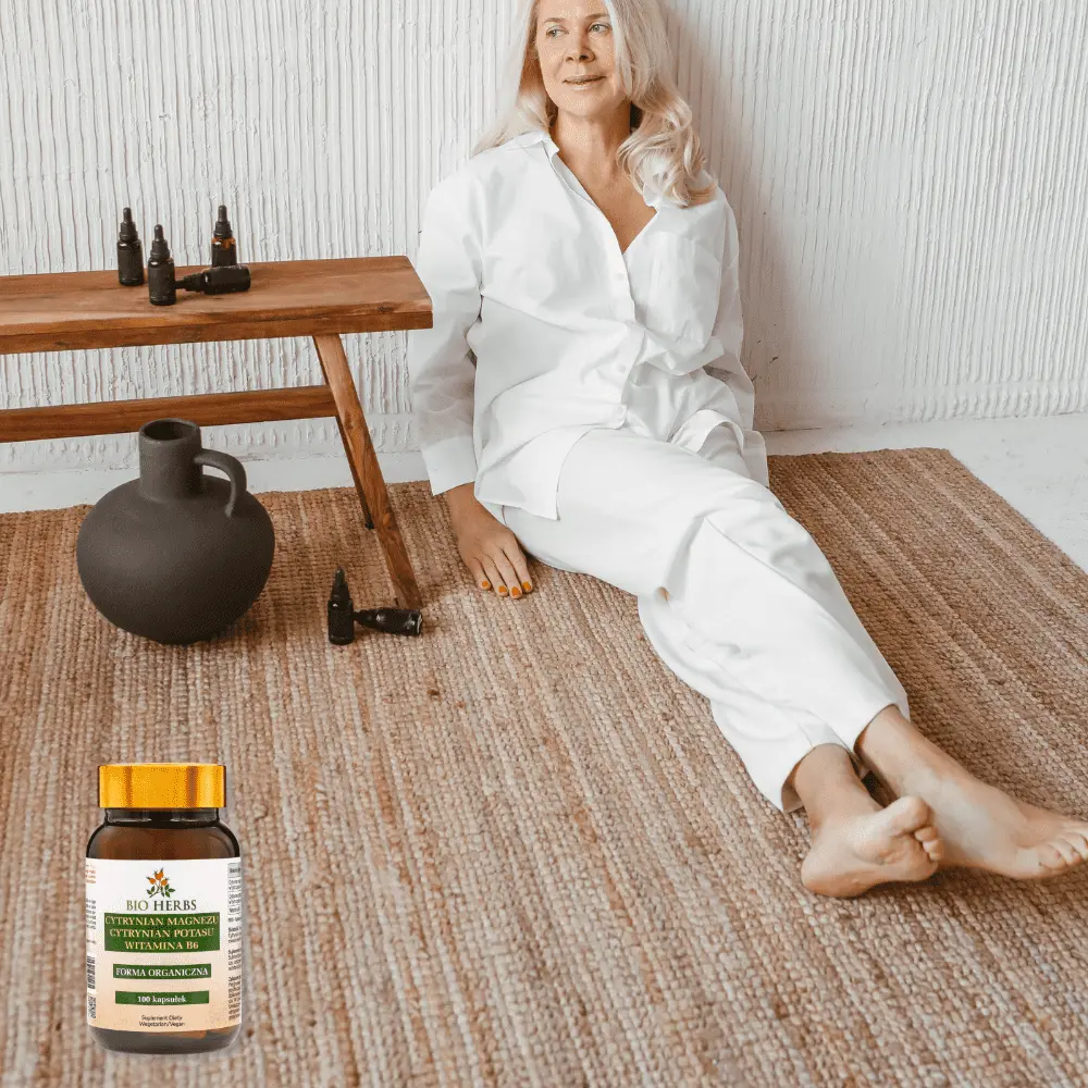 Cytrynian Magnezu + Cytrynian Potasu + Witamina B6 BioHerbs – dla energii i dobrego samopoczucia — miniatura 4