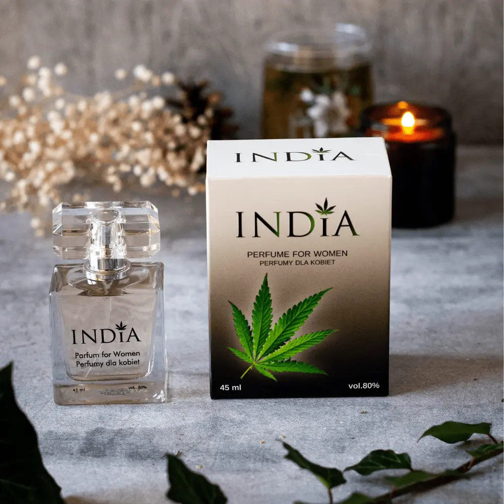 Damskie perfumy z nutą konopi - Oryginalność i długotrwałość (45 ml) — miniatura 3