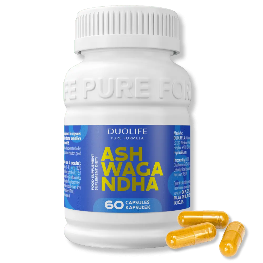 DUOLIFE Ashwaganda - naturalne wsparcie dla Twojego umysłu i ciała — miniatura 2