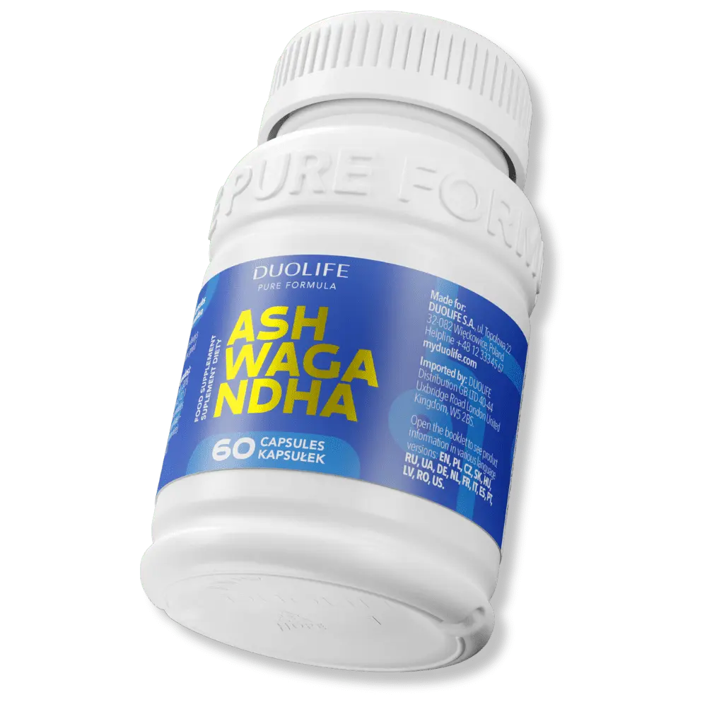 DUOLIFE Ashwaganda - naturalne wsparcie dla Twojego umysłu i ciała — miniatura 4