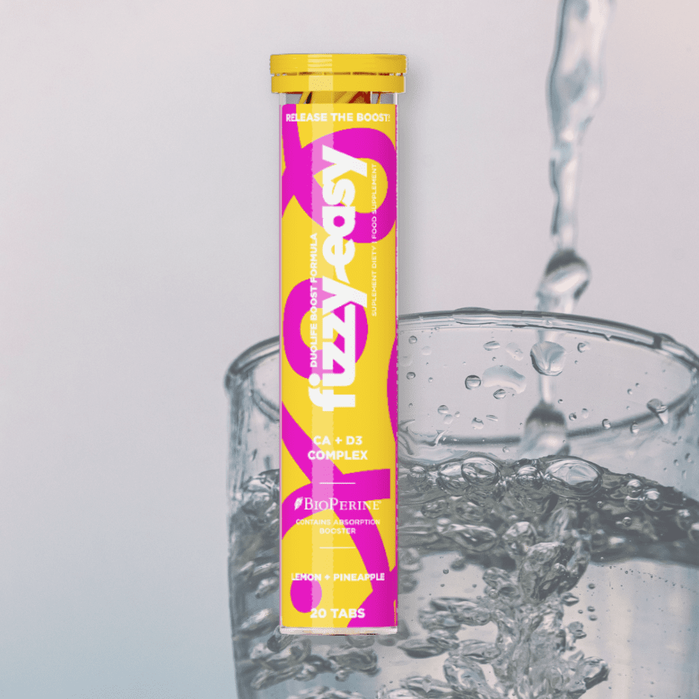 DUOLIFE Fizzy Easy Ca + D3 Complex - musująca dawka witamin i minerałów — miniatura 2