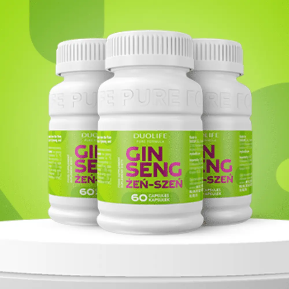 DUOLIFE Żeń-Szeń - Wzmacniający Suplement z Trzech Gatunków Żeń-Szenia — miniatura 4