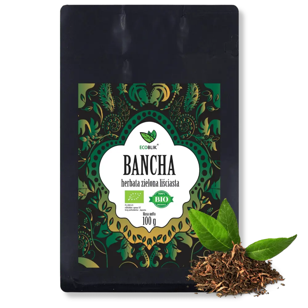 Ecoblik - Herbata  BANCHA 100g luz EKO — miniatura 2
