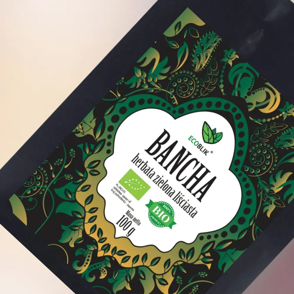 Ecoblik - Herbata  BANCHA 100g luz EKO — miniatura 3