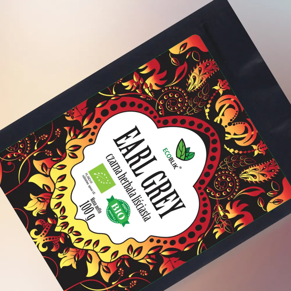 Ecoblik - Herbata czarna EARL GREY 100g luz EKO — miniatura 2