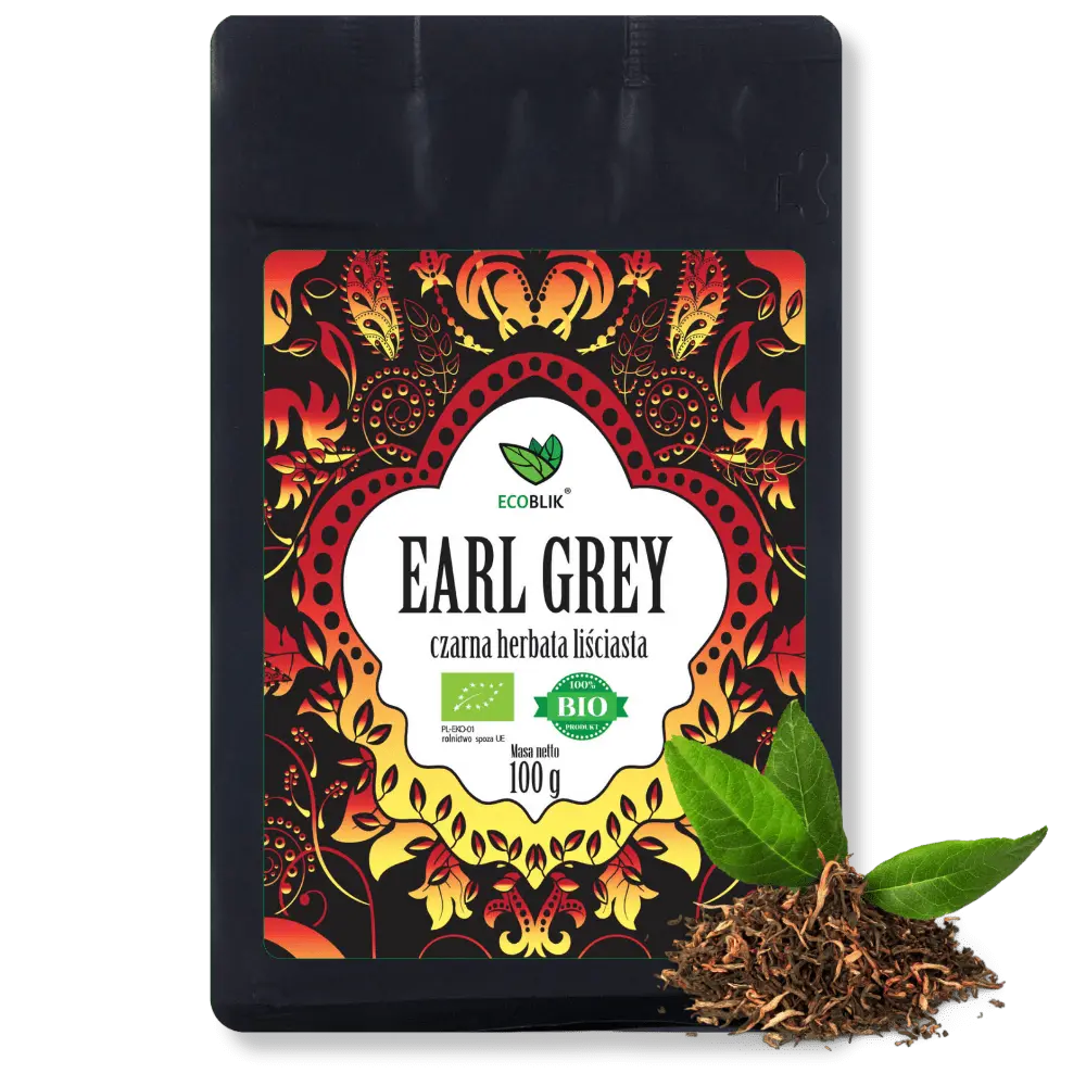 Ecoblik - Herbata czarna EARL GREY 100g luz EKO — miniatura 3