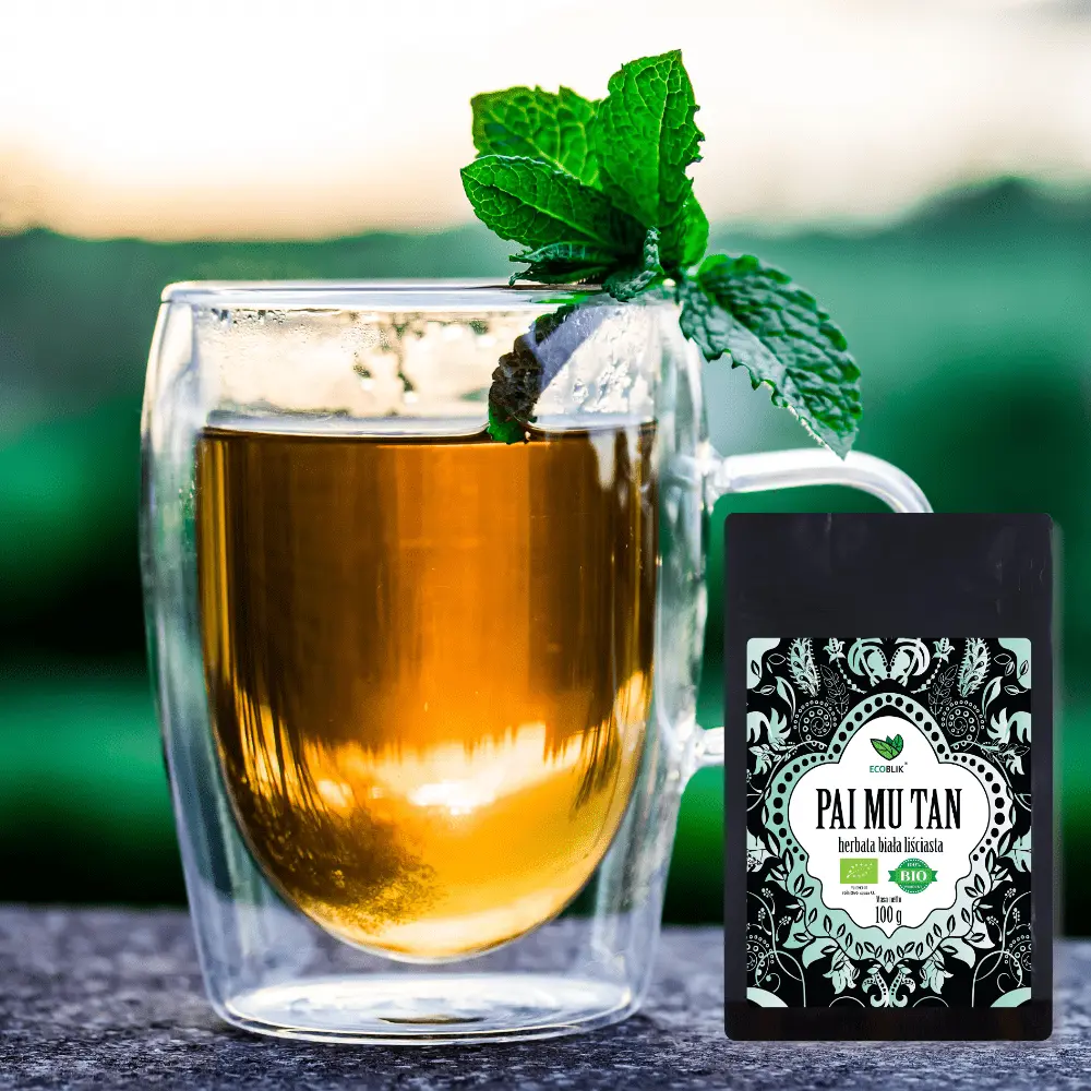 Ecoblik - Herbata  PAI MU TAN 100g luz EKO — miniatura 4