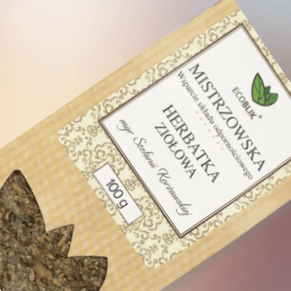 Ecoblik - Herbatka Mistrzowska 100g luz EKO — miniatura 3