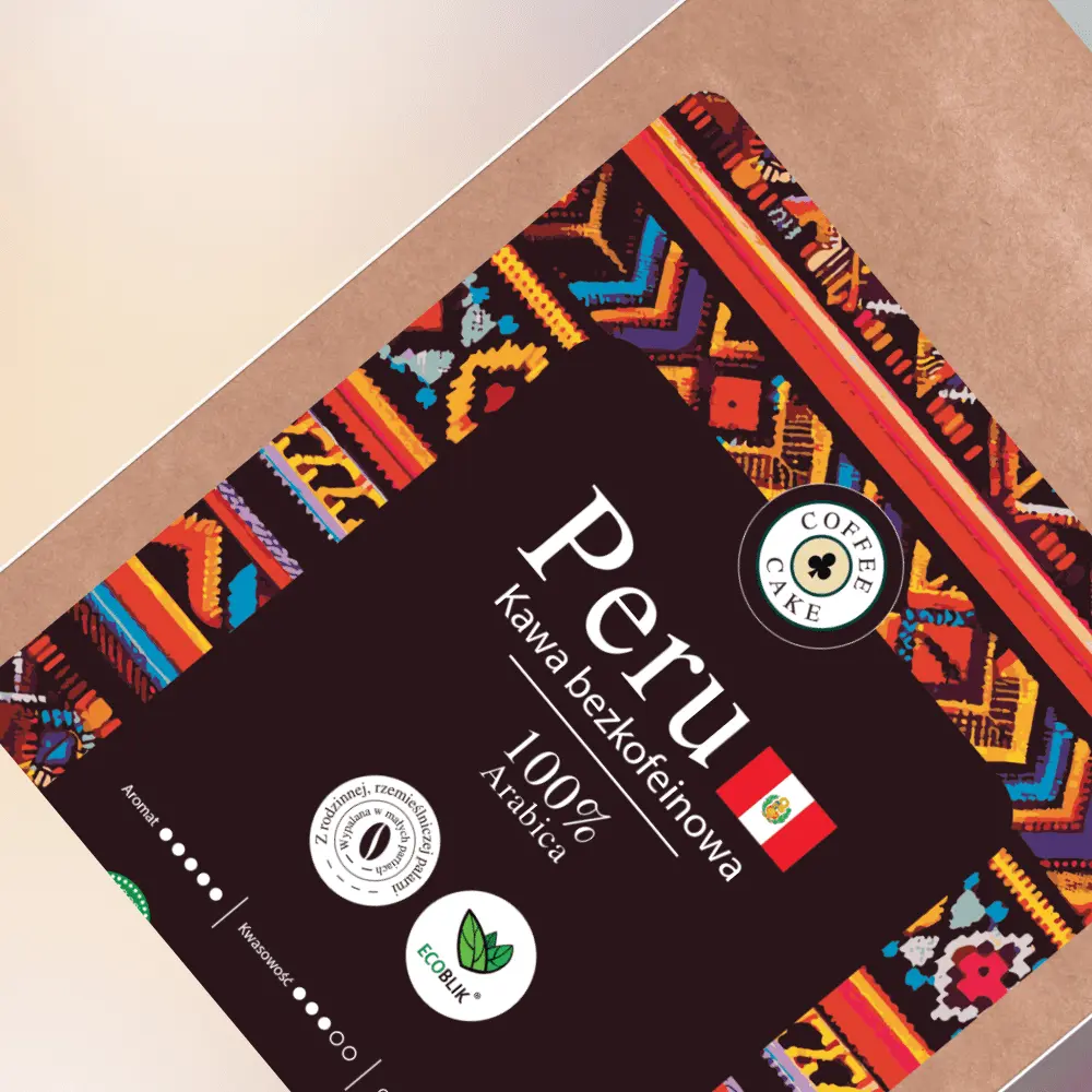 Ecoblik - Kawa Arabica Peru bezkofeinowa EKO - 1 kg