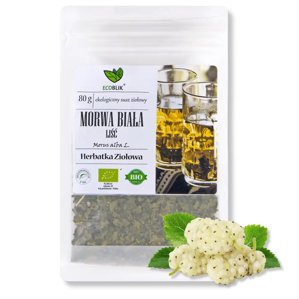 Ecoblik - Morwa biała liść EKO 80g — miniatura 2