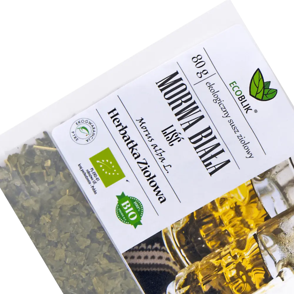 Ecoblik - Morwa biała liść EKO 80g — miniatura 3