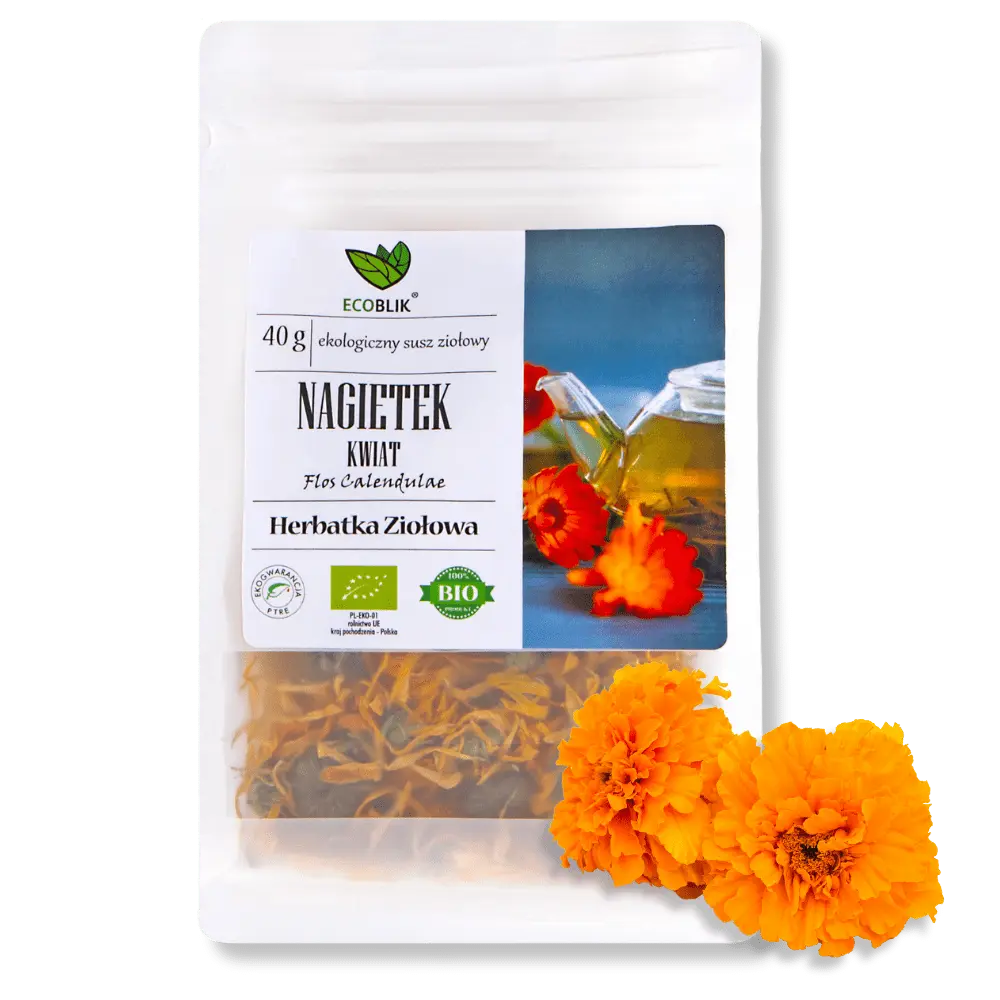 Ecoblik - Nagietek kwiat EKO 40g — miniatura 2