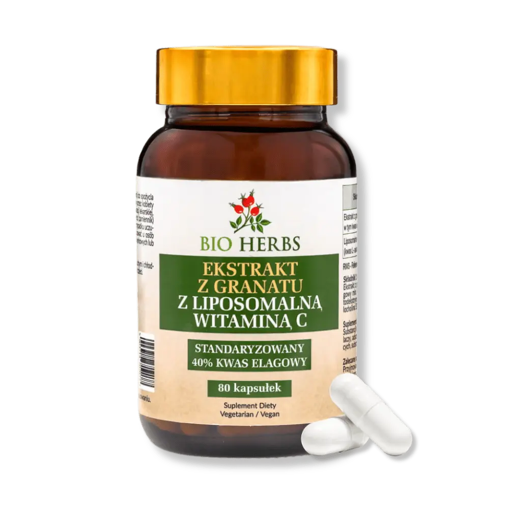 Ekstrakt z Granatu z Liposomalną Witaminą C Bio Herbs — miniatura 2