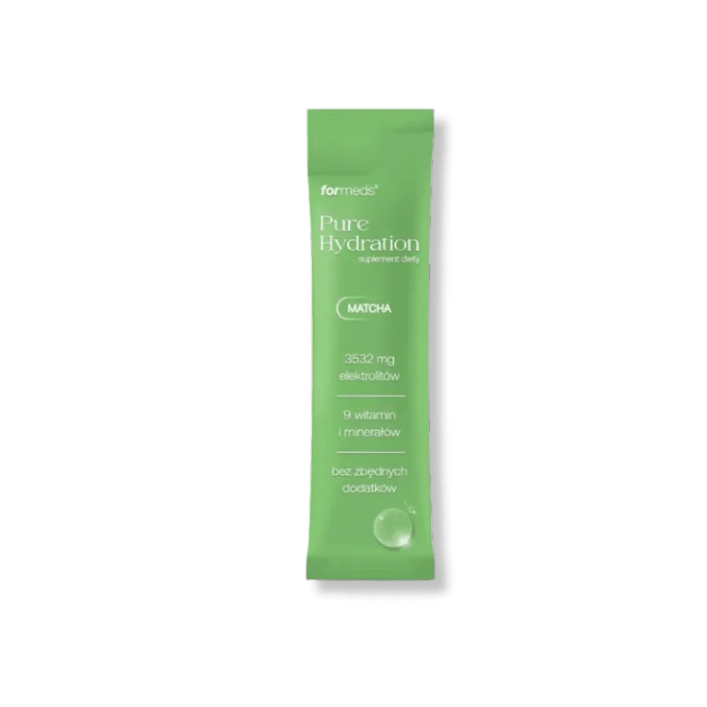 Elektrolity Pure Hydration Matcha Formeds saszetki 14 szt. hipotonik z witaminami B — miniatura 3