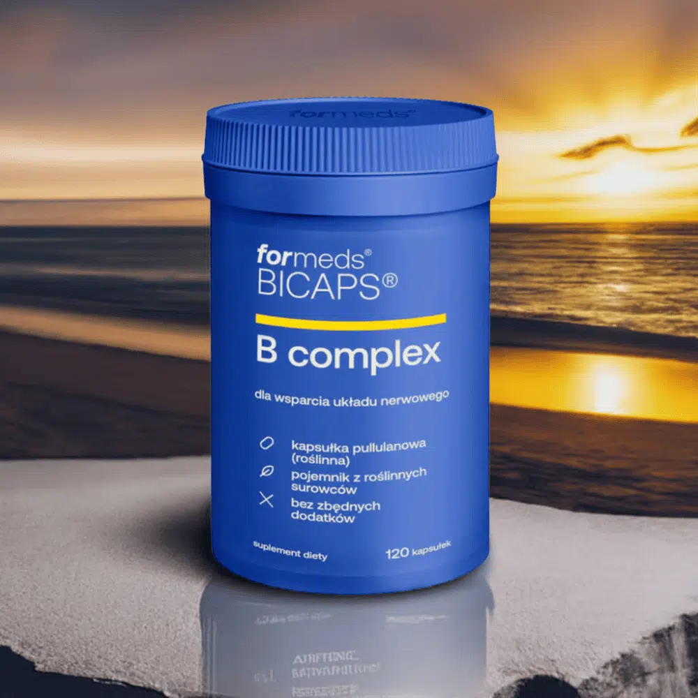 ForMeds Bicaps B COMPLEX - Energia i Zdrowy Układ Nerwowy - 60 Kapsułek WEGE — miniatura 3