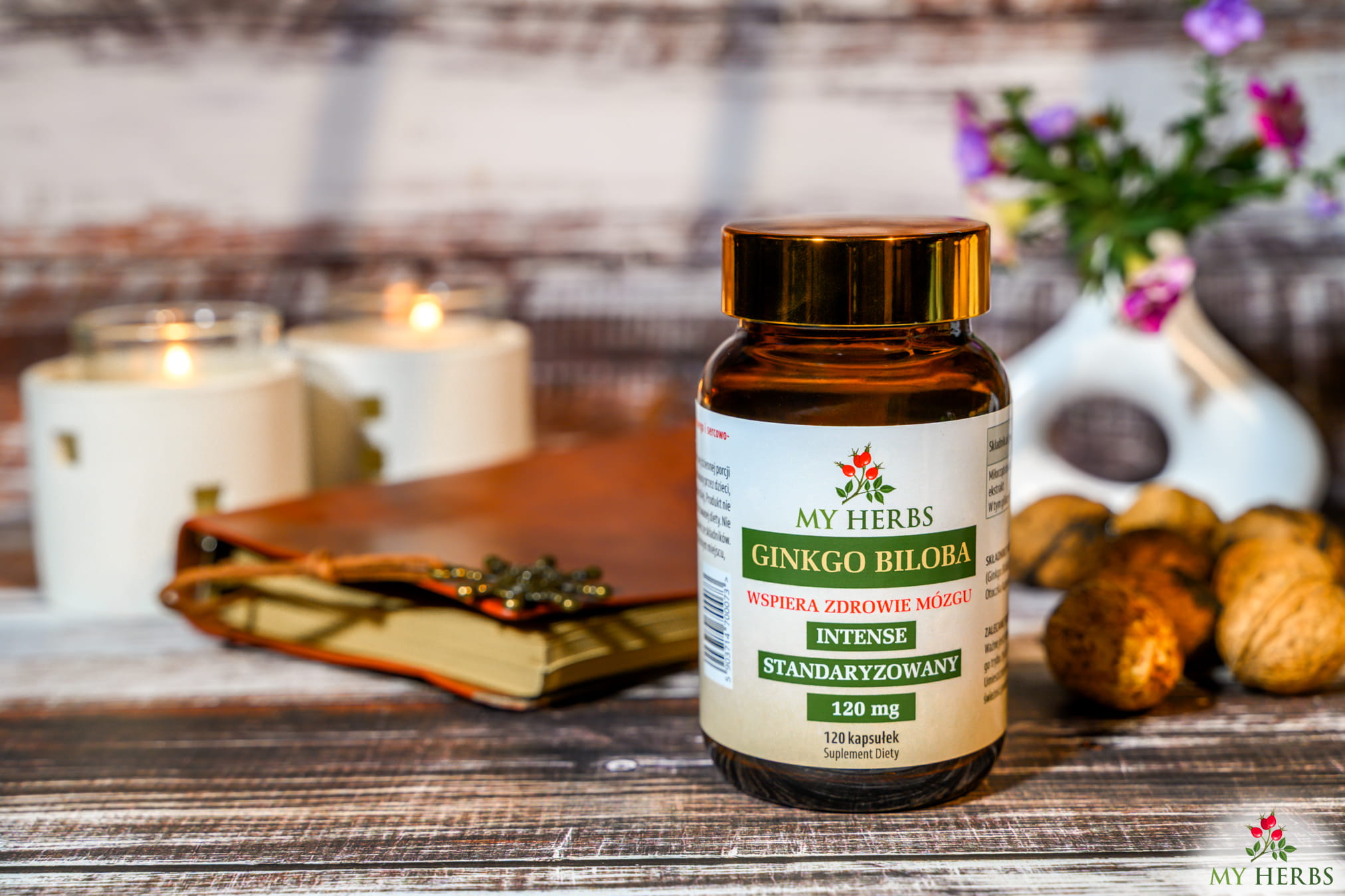 Ginkgo Biloba + Sulforafan  Bio Herbs – odkryj moc roślinnych składników dla Twojego mózgu — miniatura 2