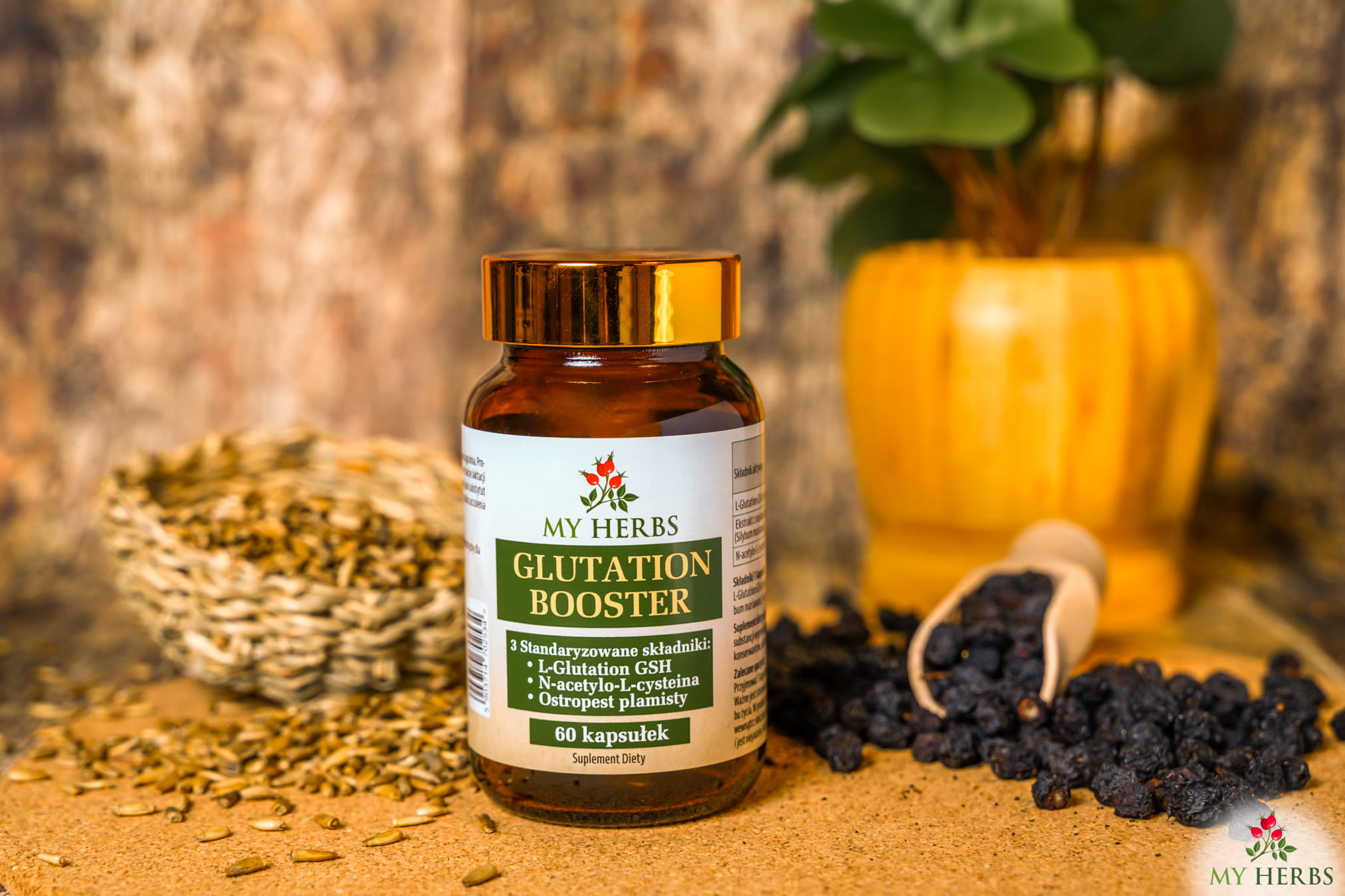 Glutation Booster Bio Herbs– wzmocnij swoją odporność i oczyść organizm — miniatura 2