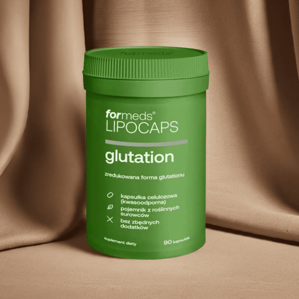 Glutation Liposomalny 300 mg - 90 Kapsułek WEGE - Formeds LIPOCAPS - Silny Antyoksydant, Detoks — miniatura 2