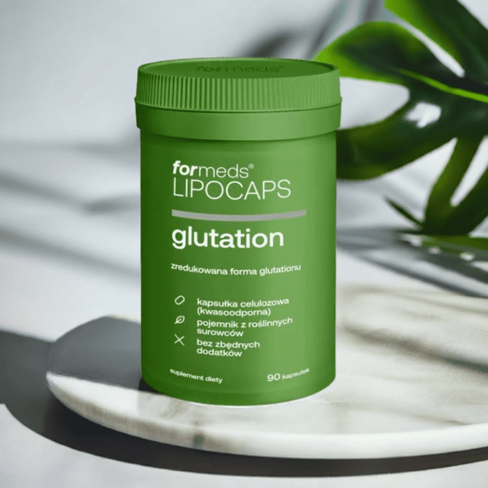 Glutation Liposomalny 300 mg - 90 Kapsułek WEGE - Formeds LIPOCAPS - Silny Antyoksydant, Detoks — miniatura 3