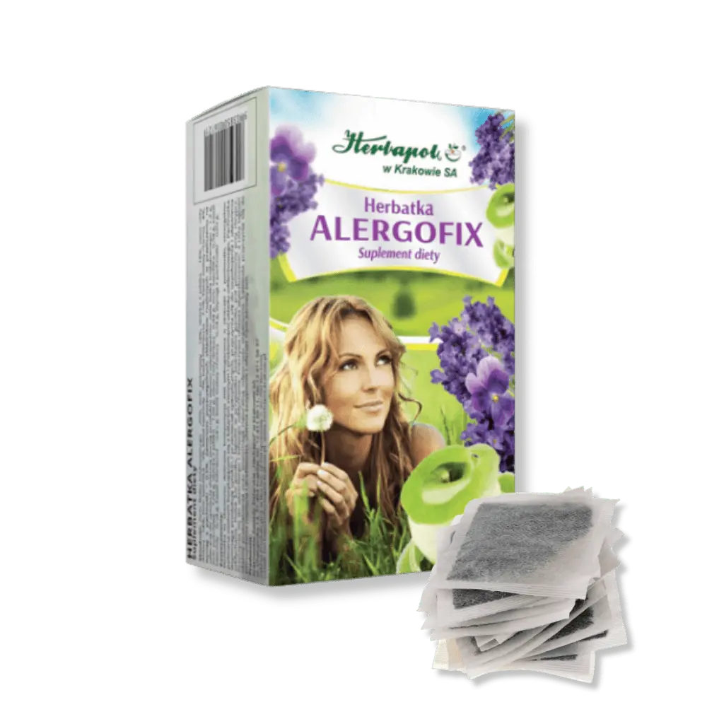 Herbatka ALERGOFIX Herbapol - Naturalne wsparcie dla alergików — miniatura 2
