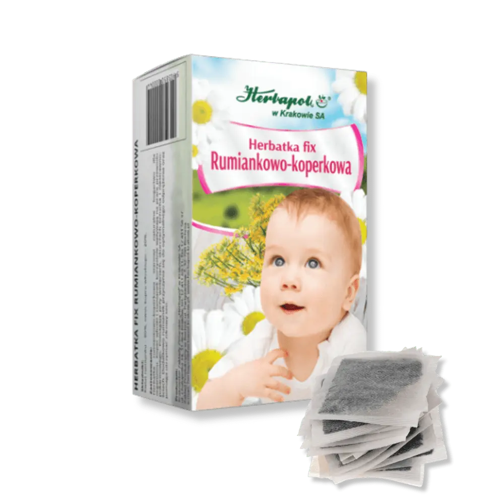Herbatka fix RUMIANKOWO-KOPERKOWA – Herbapol - Naturalne wsparcie dla trawienia — miniatura 2