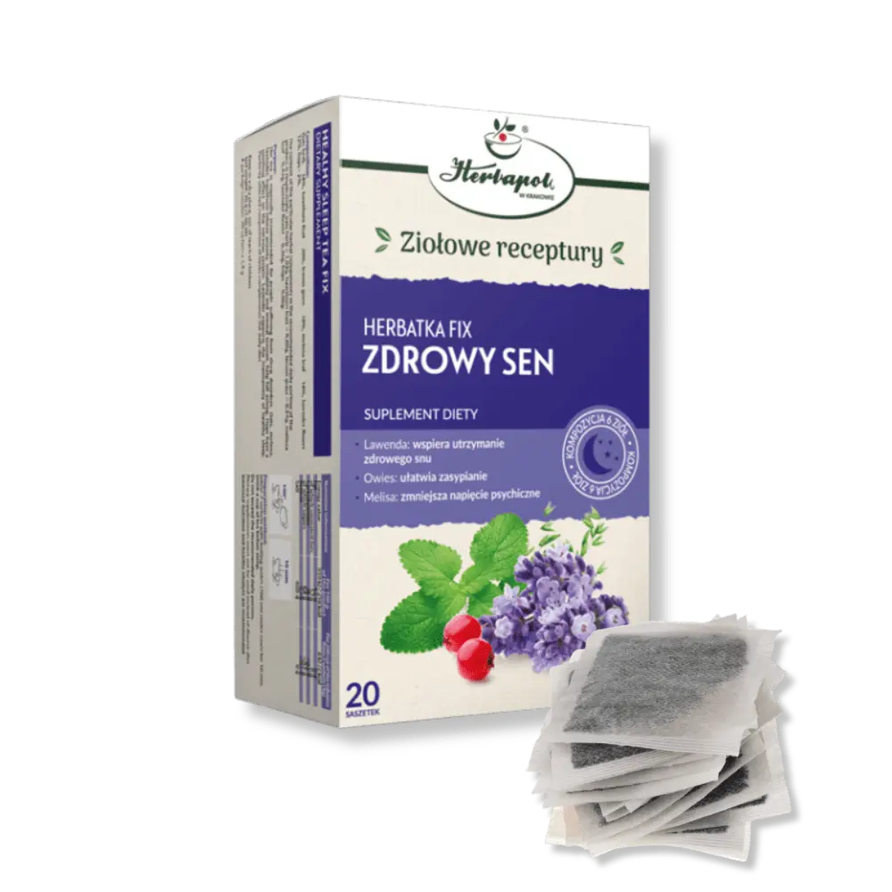 Herbatka fix ZDROWY SEN – Herbapol - Naturalne wsparcie dla zdrowego snu — miniatura 2