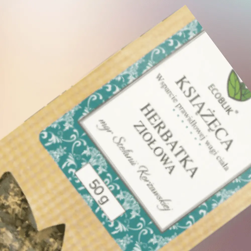 Herbatka Książęca Ekologiczna Ecoblik luz – naturalne wsparcie dla trawienia i kontroli wagi — miniatura 3