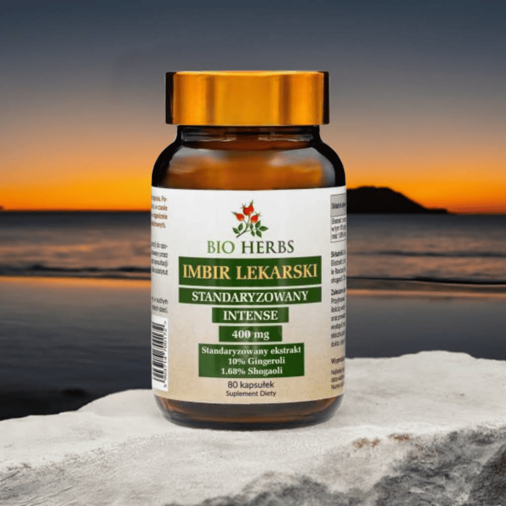 Imbir Lekarski Bio-Herbs - Ekstrakt standaryzowany na 10% gingeroli - 80 kapsułek — miniatura 4
