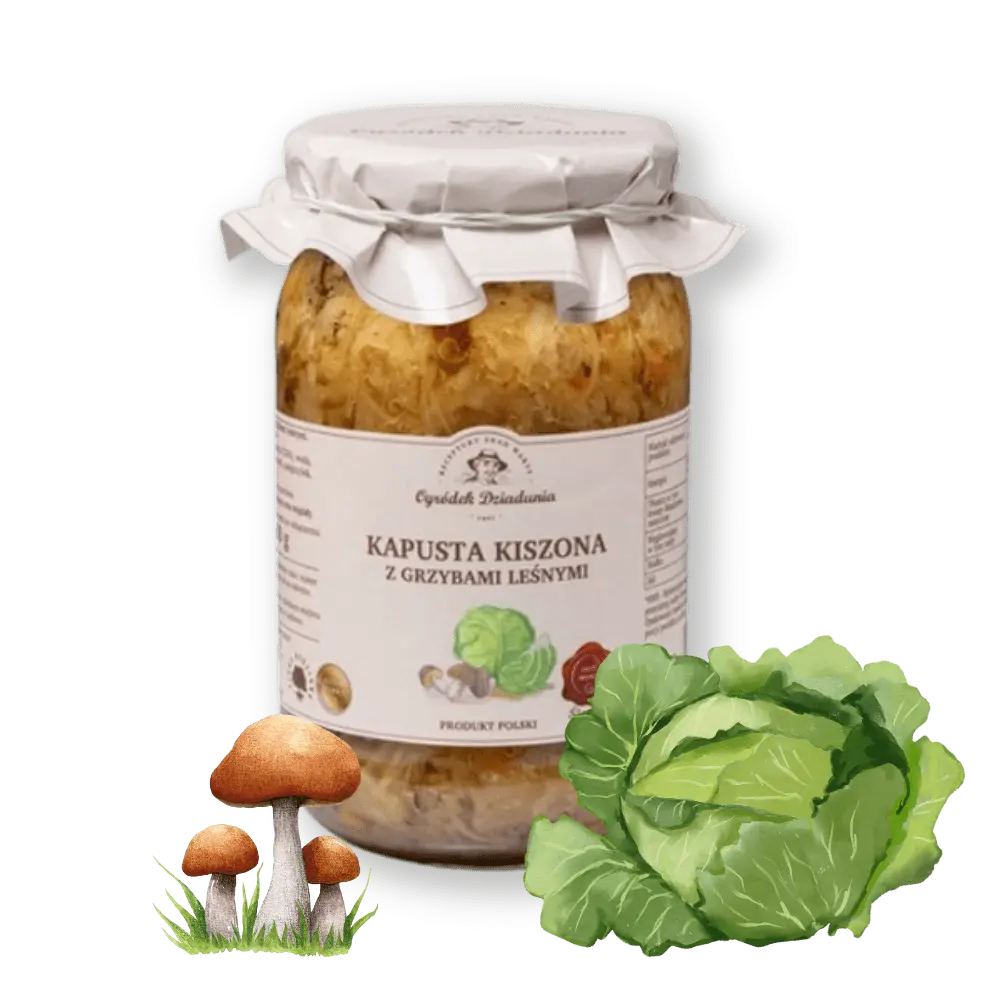 Kapusta Kiszona z grzybami leśnymi — miniatura 2