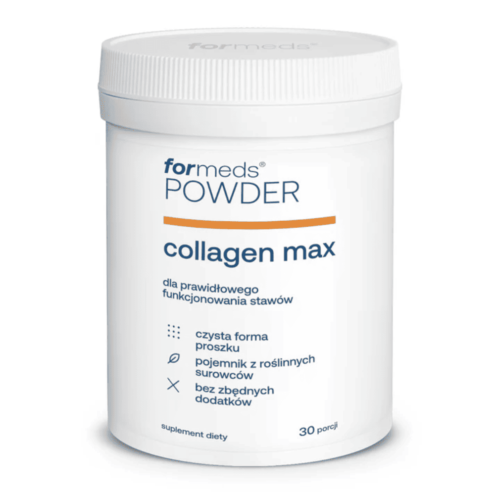 Kolagen Max Formeds Powder Collagen MAX - 5000 mg dla zdrowia skóry i stawów