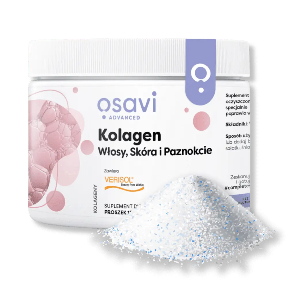 Kolagen na Włosy, Skórę i Paznokcie od OSAVI - Naturalny Smak | Bioaktywne Peptydy VERISOL® — miniatura 2