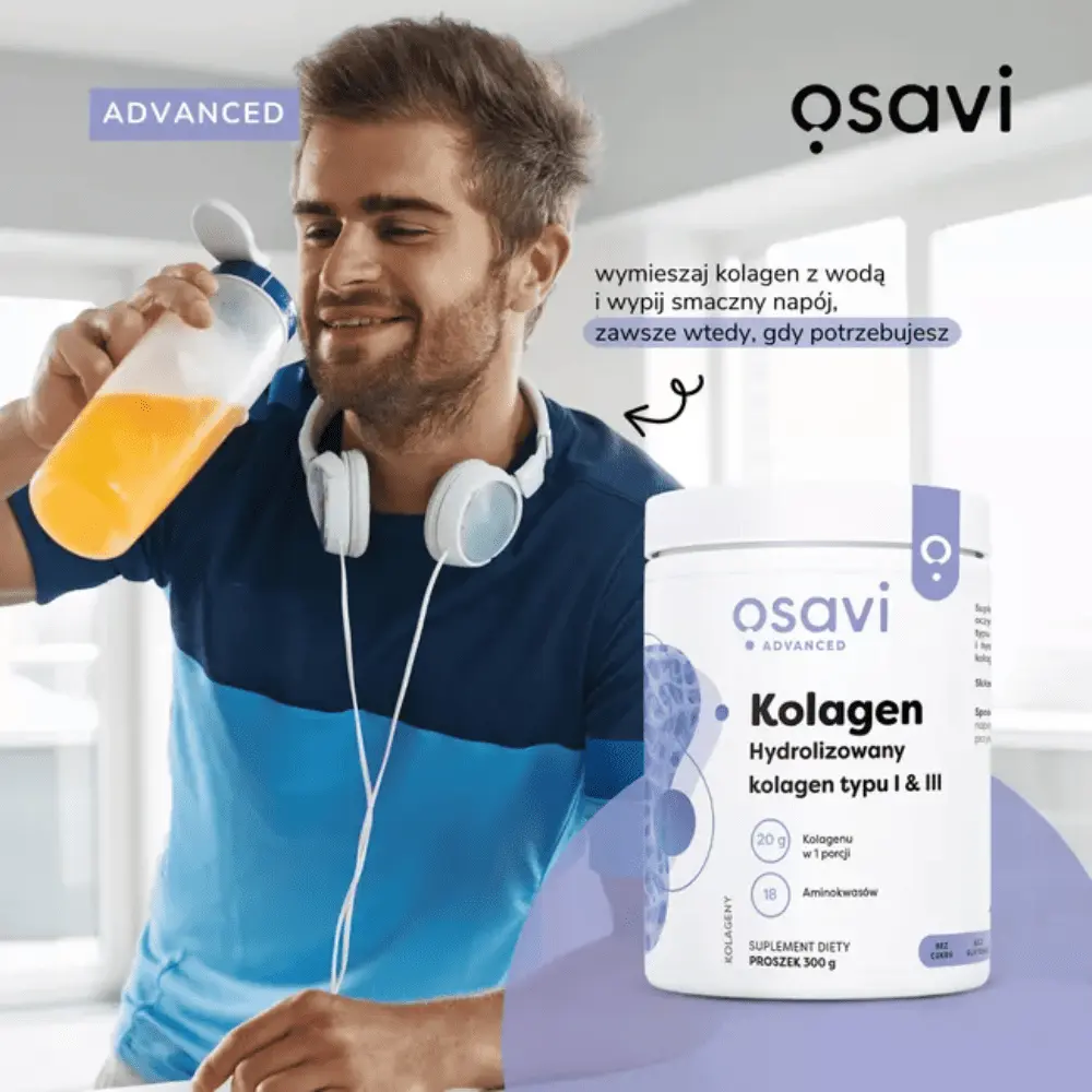 Kolagen Typu I i III Osavi – Wsparcie dla Twojej skóry, włosów i stawów ✨💪 — miniatura 5
