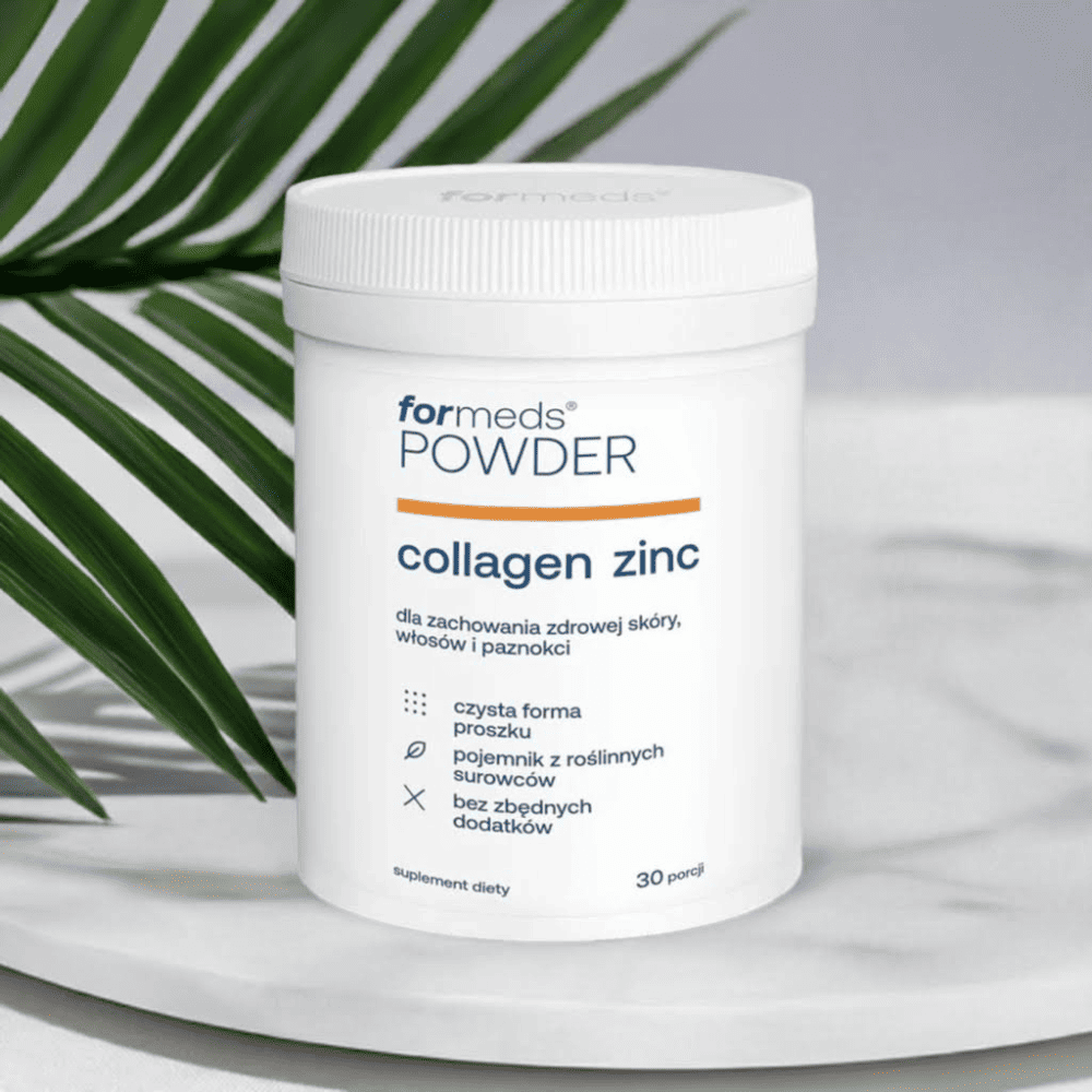 Kolagen z cynkiem Formeds Powder Collagen Zinc - 5000 mg (30 porcji) — miniatura 3