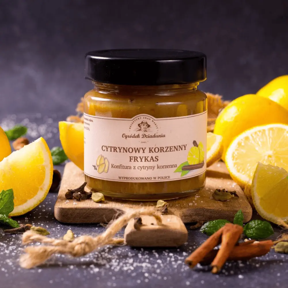 Konfitura z cytryny korzenna - Ogródek Dziadunia — miniatura 2