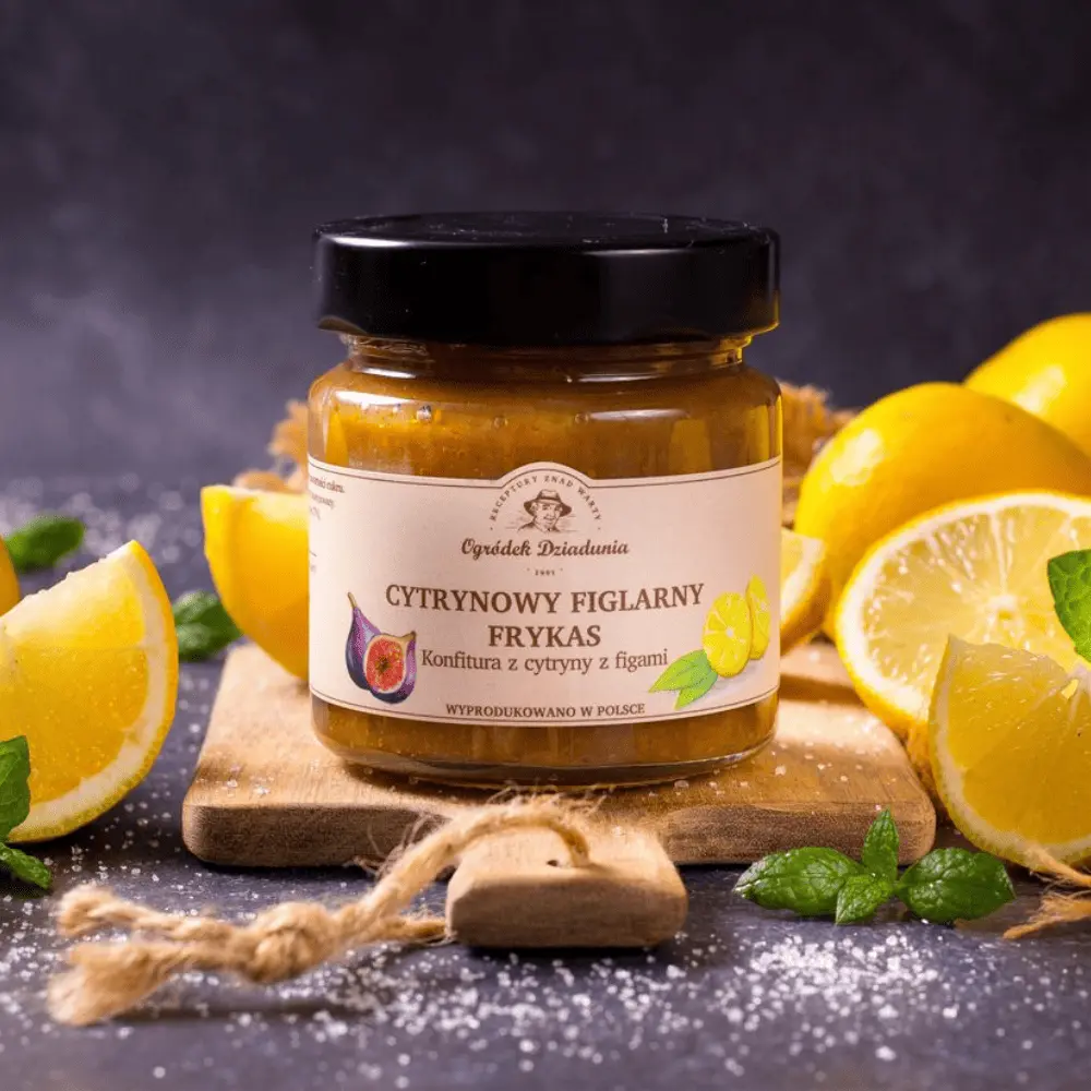 Konfitura z cytryny z figami  - Ogródek Dziadunia — miniatura 2