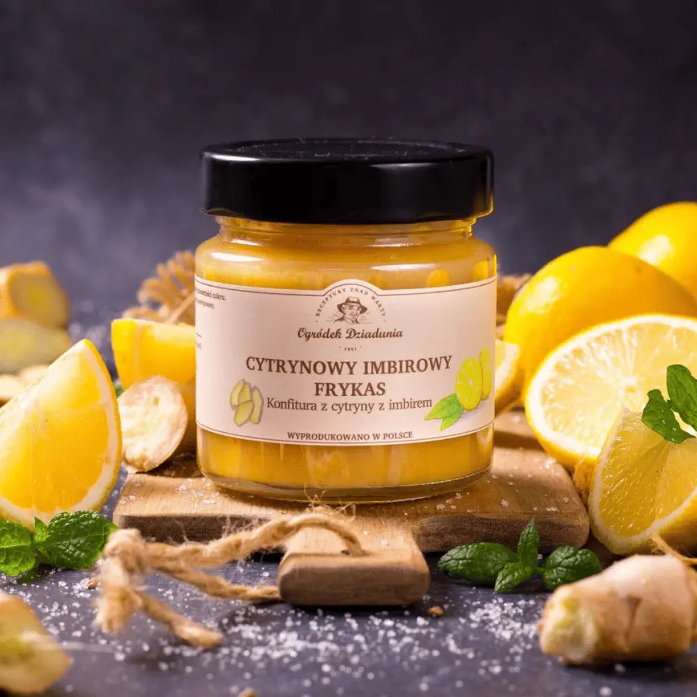Konfitura z cytryny z imbirem  - Ogródek Dziadunia — miniatura 2