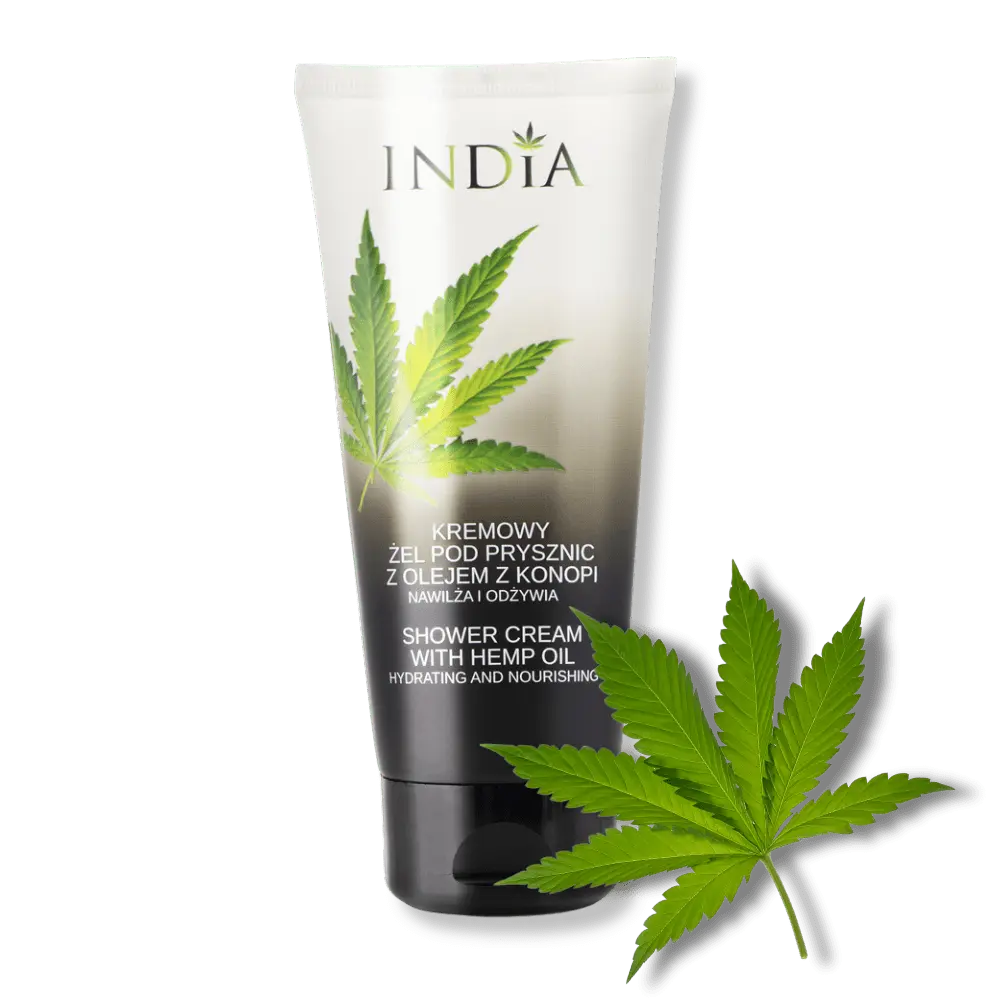 Kremowy żel pod prysznic z olejem konopnym - delikatna pielęgnacja dla skóry wrażliwej! (200 ml) — miniatura 2
