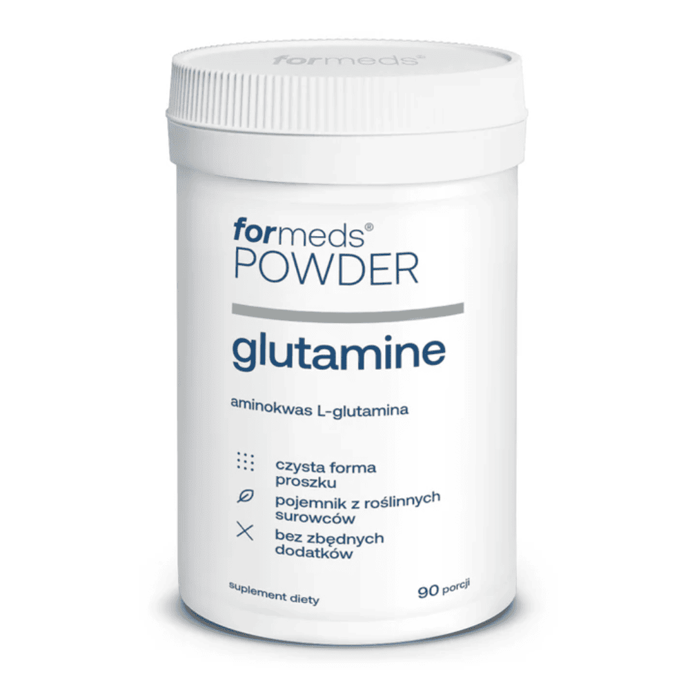 L-glutamina w Proszku Formeds POWDER GLUTAMINE 90 porcji — zdjęcie 1