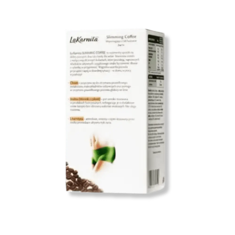 La Karnita SLIMMING COFFEE 2w1+ – Wspomagający odchudzanie napój kawowy — miniatura 3