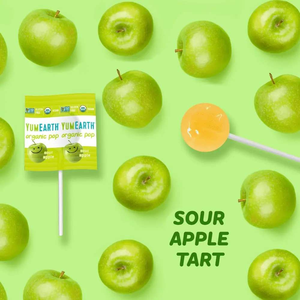 Lizaki owocowe kwaśne EKO YumEarth - Kwaśna energia — miniatura 2