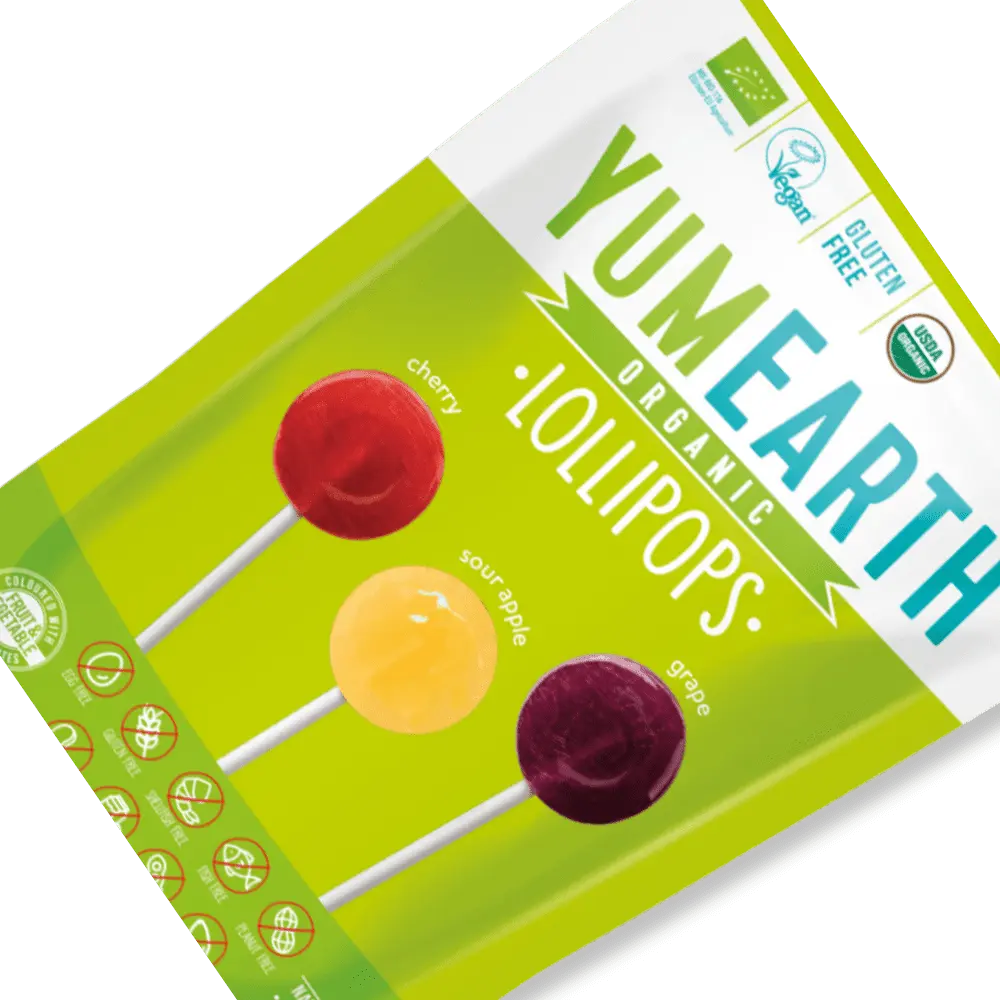 Lizaki owocowe kwaśne EKO YumEarth - Kwaśna energia — miniatura 3