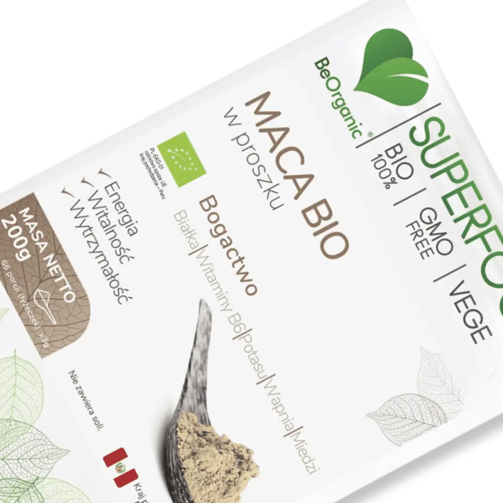 Maca Bio BeOrganic – Energii pełna moc Andów — miniatura 3