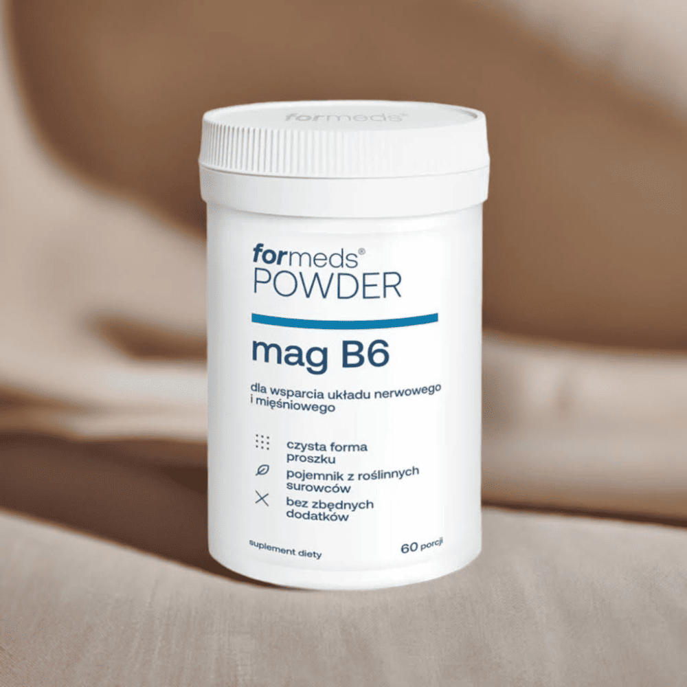 Magnez w proszku ForMeds POWDER MAG B6 - Cytrynian magnezu z witaminą B6 — miniatura 2