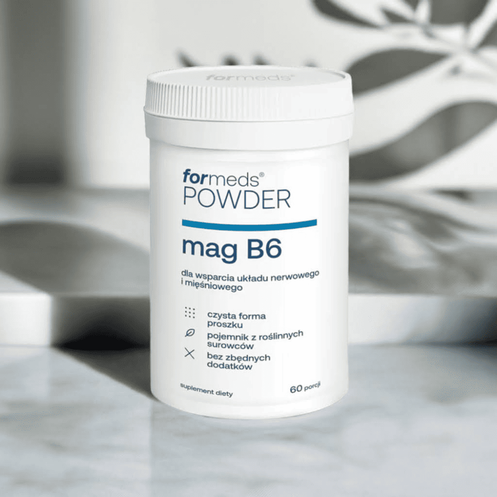 Magnez w proszku ForMeds POWDER MAG B6 - Cytrynian magnezu z witaminą B6 — miniatura 3