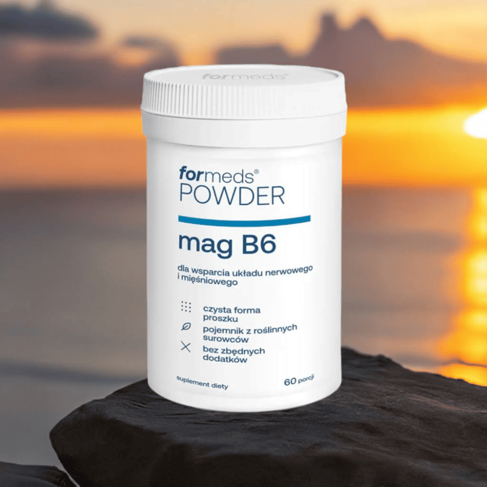 Magnez w proszku ForMeds POWDER MAG B6 - Cytrynian magnezu z witaminą B6 — miniatura 4