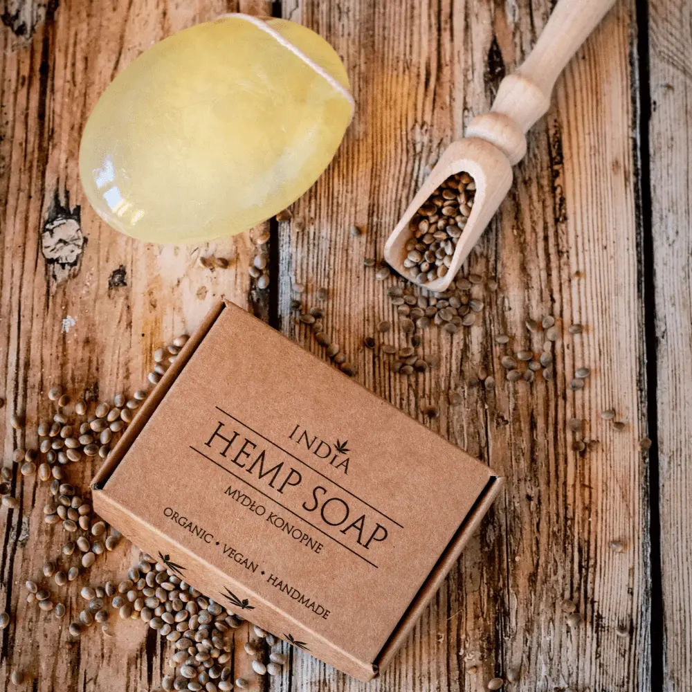 Mydło konopne w kostce - naturalna pielęgnacja dla Twojej skóry! — miniatura 3