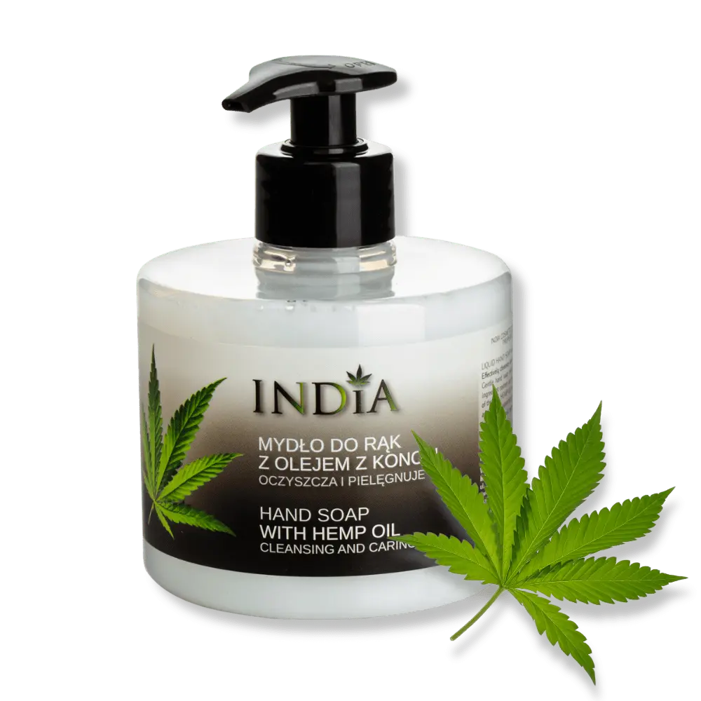 Naturalne Mydło w Płynie z Olejem Konopnym - Delikatna Pielęgnacja 300 ml — miniatura 2