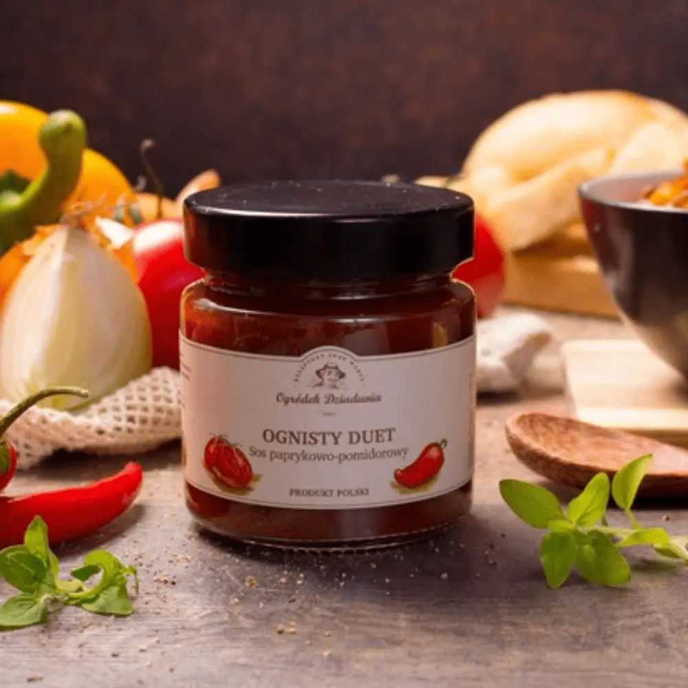 Ognisty Duet - Sos paprykowo-pomidorowy Ogródek Dziadunia — miniatura 2