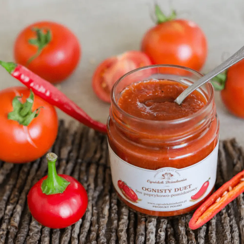 Ognisty Duet - Sos paprykowo-pomidorowy Ogródek Dziadunia — miniatura 4
